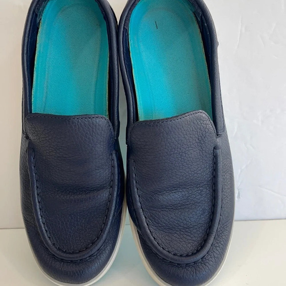 Cole Haan Shoes - Cole Haan Blue Leather loafers